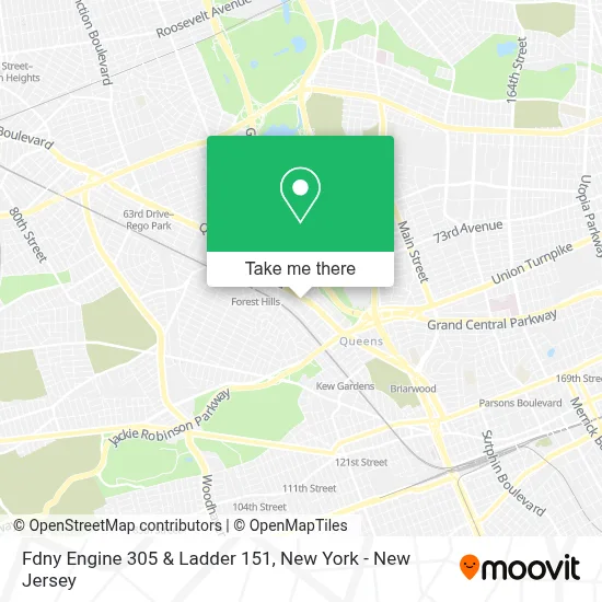 Fdny Engine 305 & Ladder 151 map