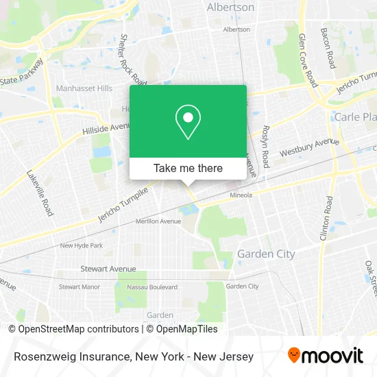 Rosenzweig Insurance map