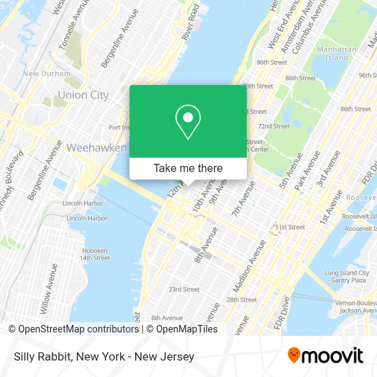 Silly Rabbit map