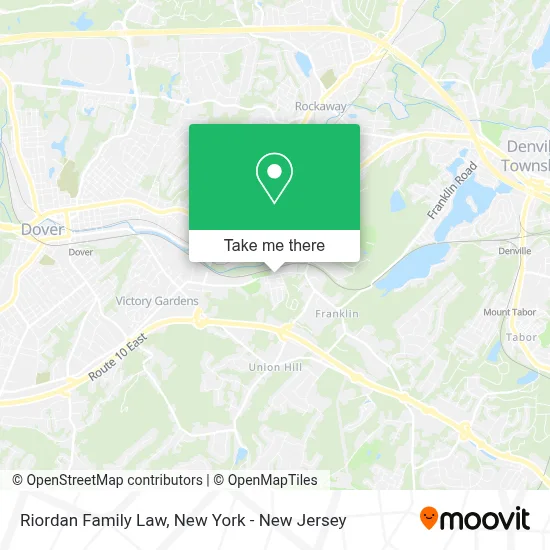 Riordan Family Law map