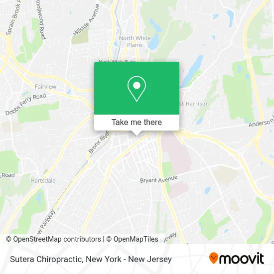 Sutera Chiropractic map
