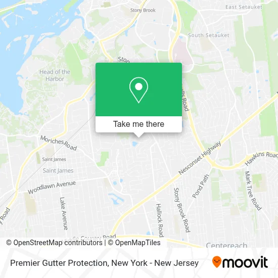 Premier Gutter Protection map