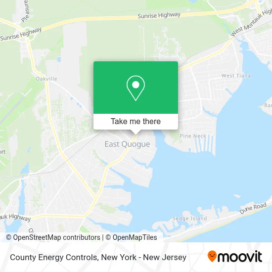 County Energy Controls map
