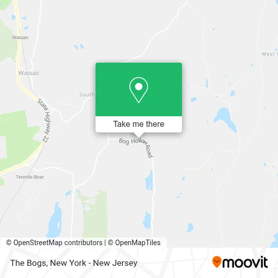 The Bogs map