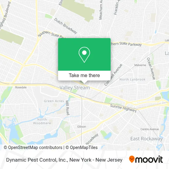Dynamic Pest Control, Inc. map