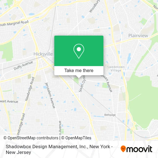 Shadowbox Design Management, Inc. map