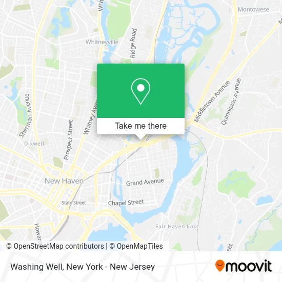 Washing Well map