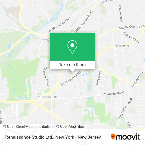 Renaissance Studio Ltd. map
