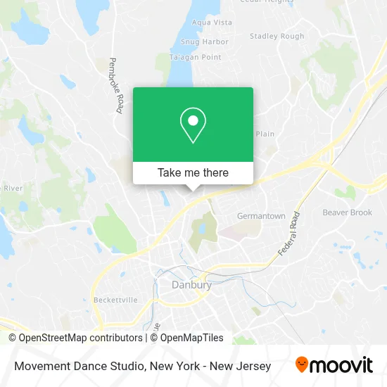 Movement Dance Studio map