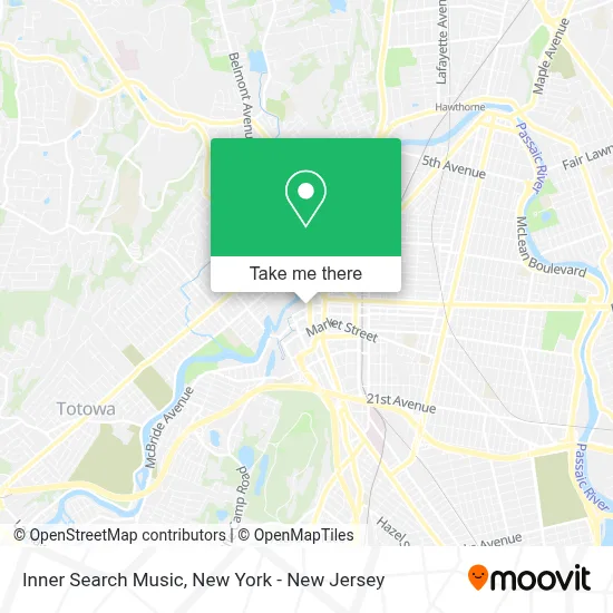 Inner Search Music map