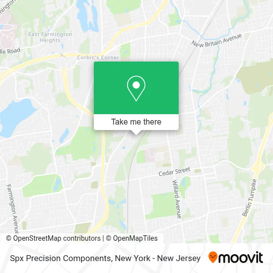 Spx Precision Components map