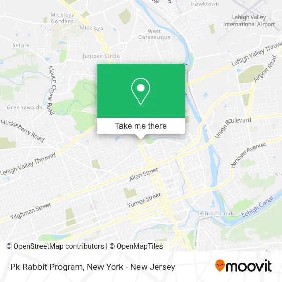 Pk Rabbit Program map