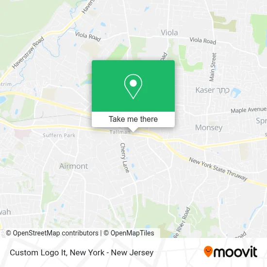 Custom Logo It map
