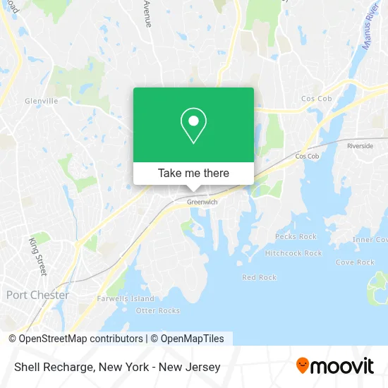 Shell Recharge map