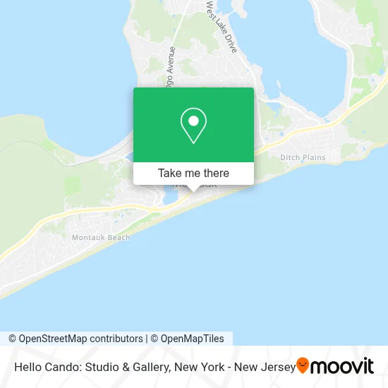 Hello Cando: Studio & Gallery map