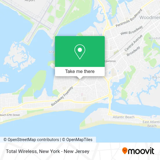 Total Wireless map