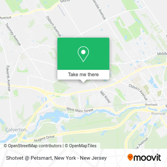 Shotvet @ Petsmart map