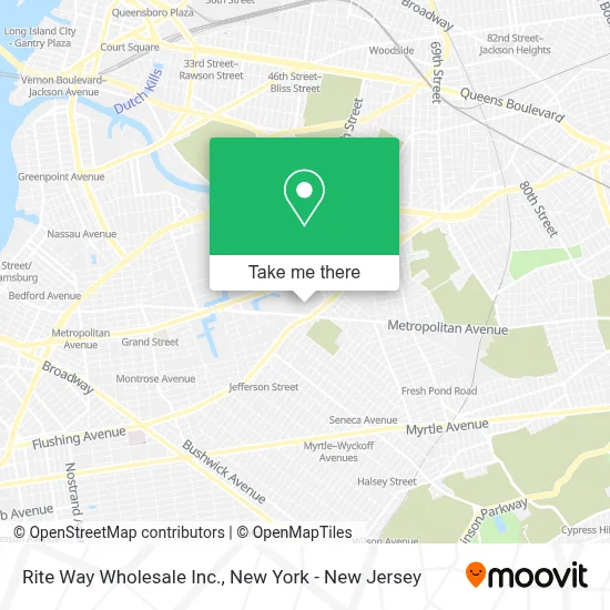 Rite Way Wholesale Inc. map
