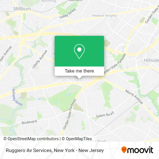 Ruggiero Av Services map