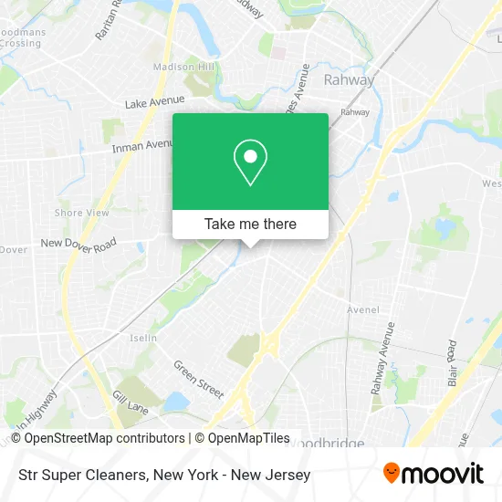 Str Super Cleaners map