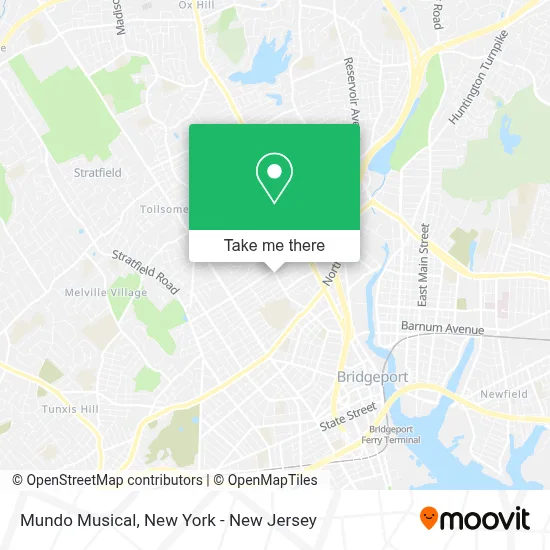 Mundo Musical map