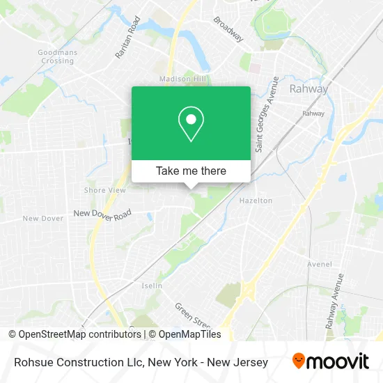 Rohsue Construction Llc map
