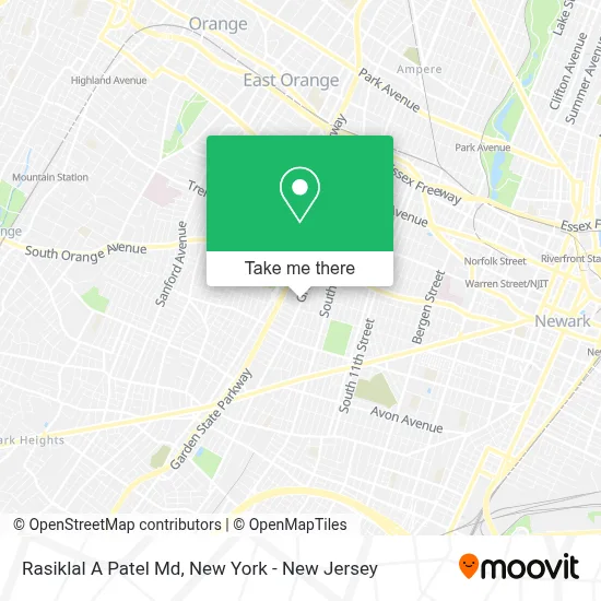 Rasiklal A Patel Md map
