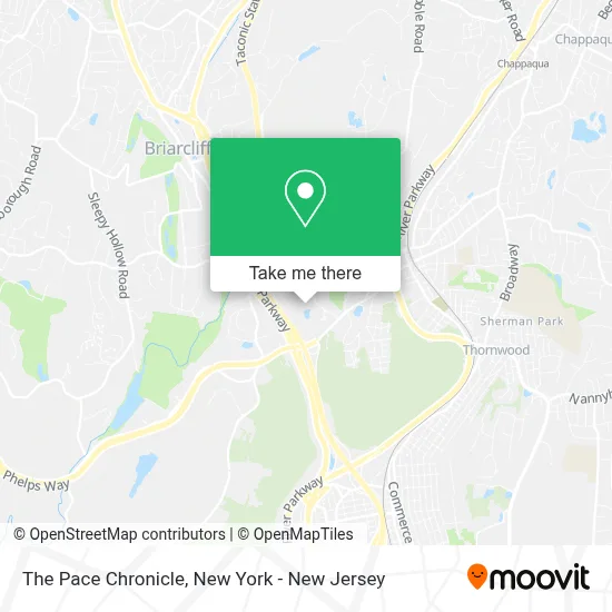 The Pace Chronicle map