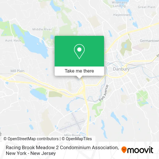 Racing Brook Meadow 2 Condominium Association map