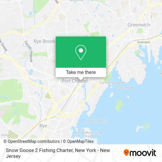 Snow Goose 2 Fishing Charter map