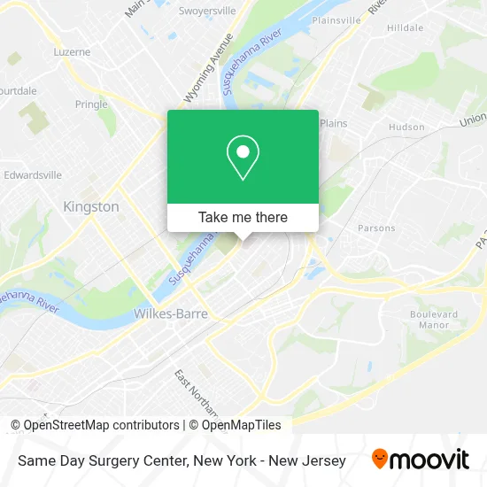 Same Day Surgery Center map