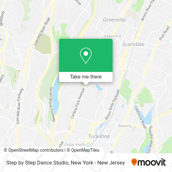 Step by Step Dance Studio map