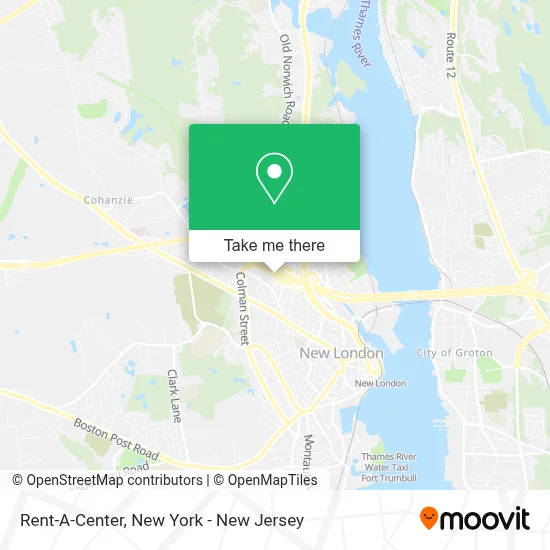 Rent-A-Center map