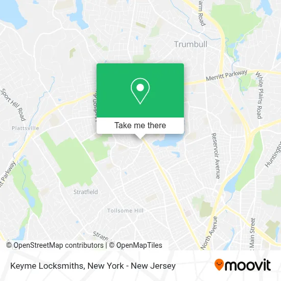 Keyme Locksmiths map