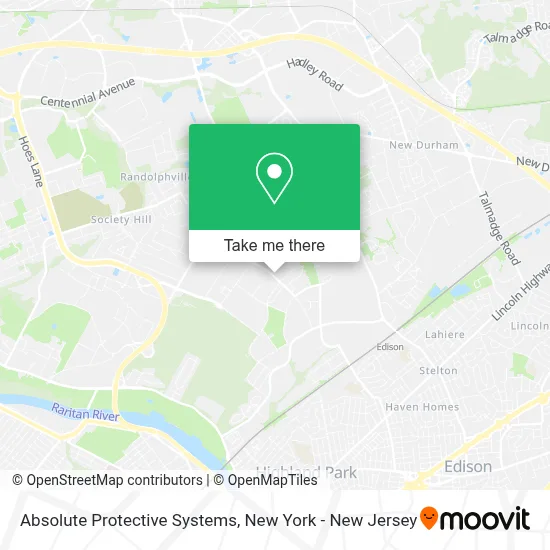 Absolute Protective Systems map