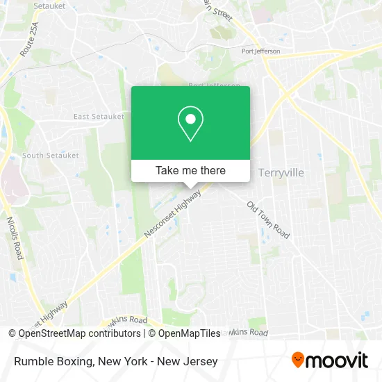 Rumble Boxing map