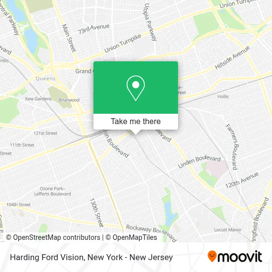 Harding Ford Vision map