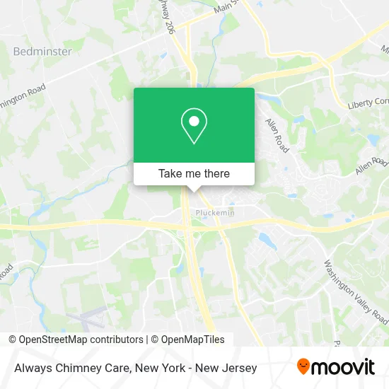 Always Chimney Care map
