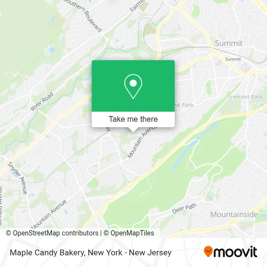 Maple Candy Bakery map
