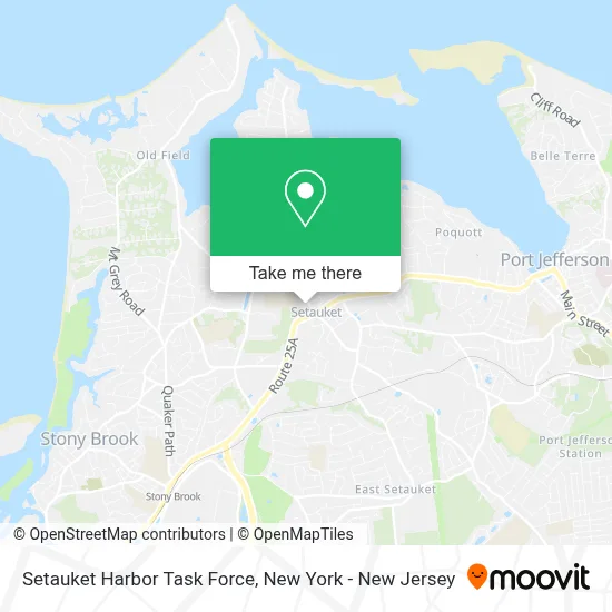 Setauket Harbor Task Force map
