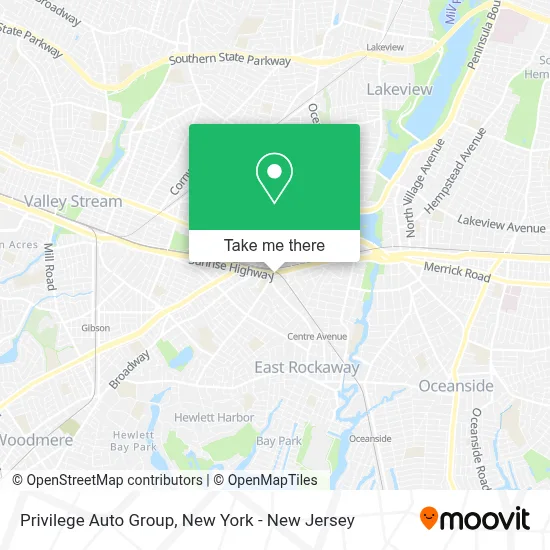 Privilege Auto Group map