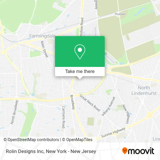 Rolin Designs Inc map