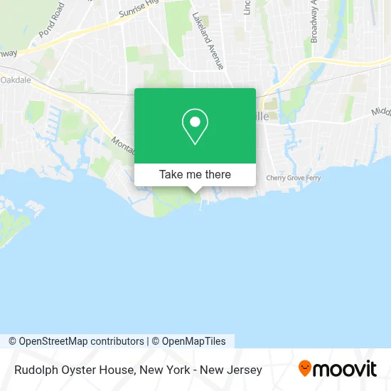 Rudolph Oyster House map