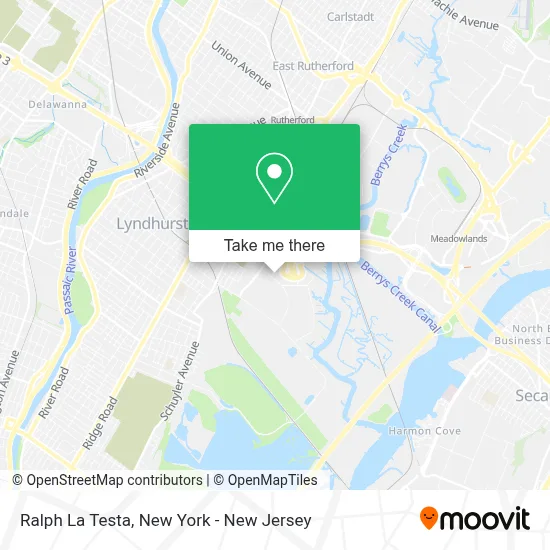 Ralph La Testa map