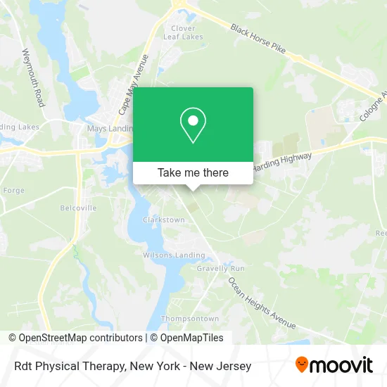 Rdt Physical Therapy map