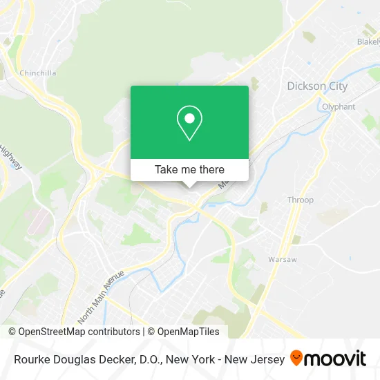 Rourke Douglas Decker, D.O. map