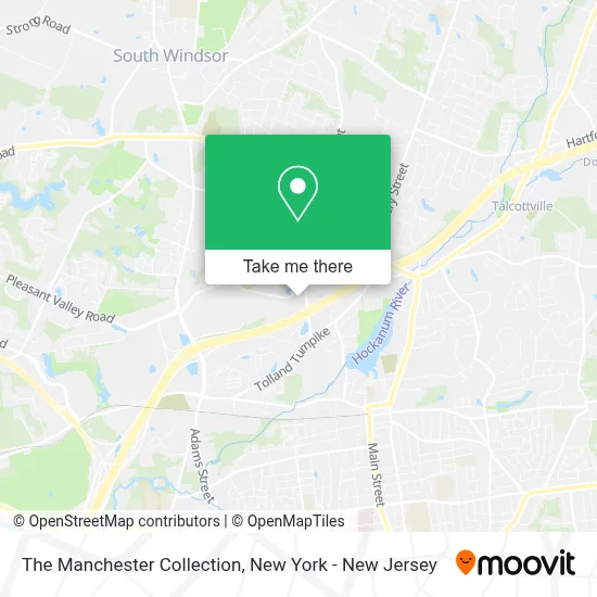 The Manchester Collection map
