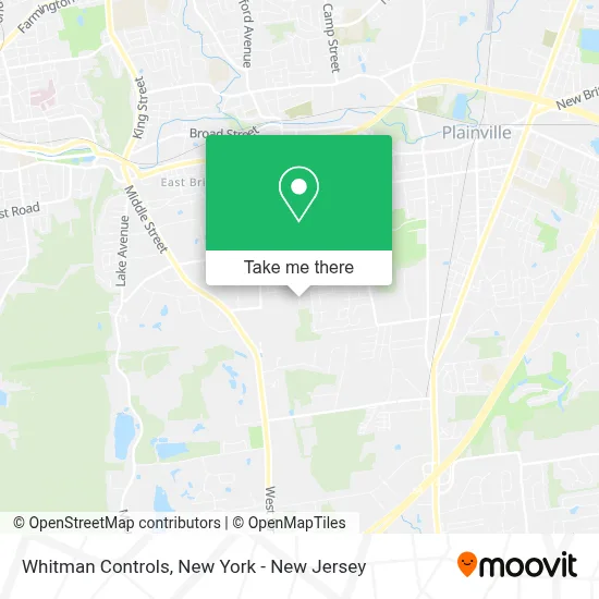 Whitman Controls map