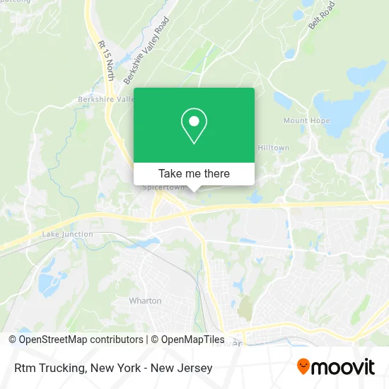Rtm Trucking map