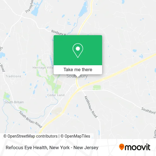 Refocus Eye Health map